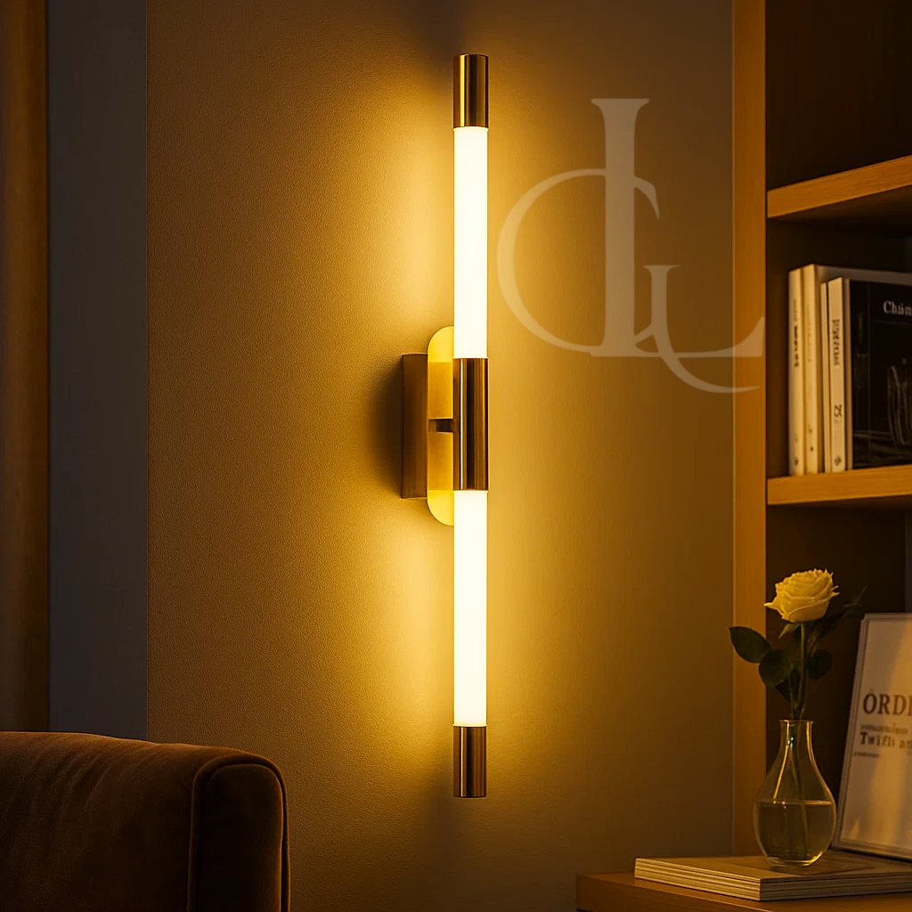 Bold Meek (Gold) Wall Light (600 mm)